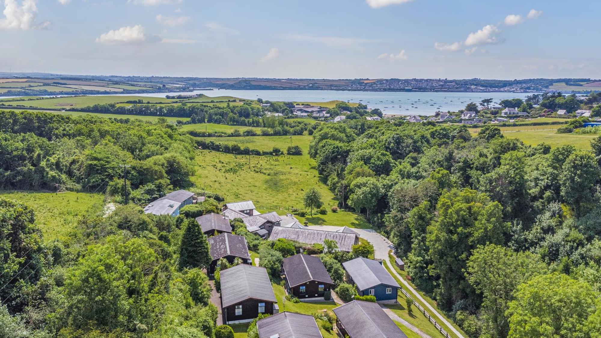 Scandinavian Style Lodge In Rock Wadebridge Zewnętrze zdjęcie