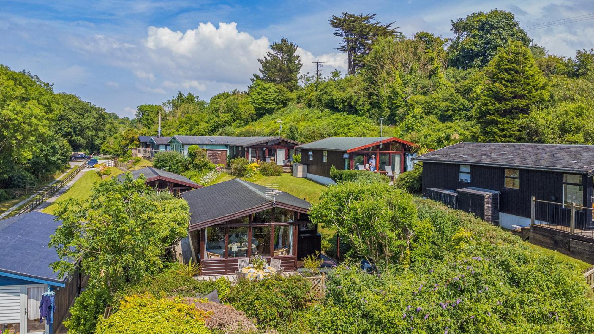 Scandinavian Style Lodge In Rock Wadebridge Zewnętrze zdjęcie